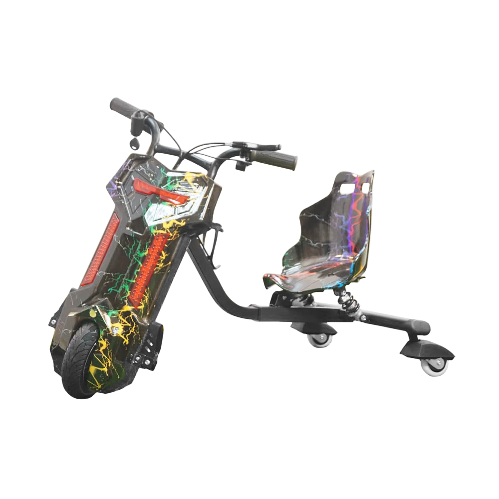Электроскутер Дрифт Карт Drift-Trike MINIPRO Mi T01 разноцветная молния -  SPORT-EXPO